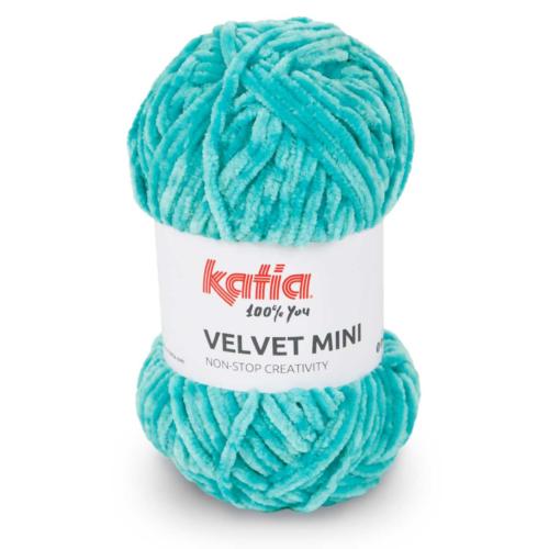 Laine Katia Velvet Mini Coloris TURQUOISE 208