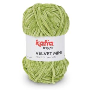 Laine Katia Velvet Mini Coloris VERT HERBE 206