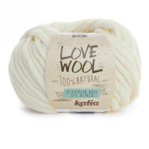 Grosse Laine à tricoter 100% Naturelle LOVE WOOL - Mercerie Durand