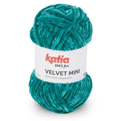 Laine Katia Velvet Mini Coloris TURQUOISE 207