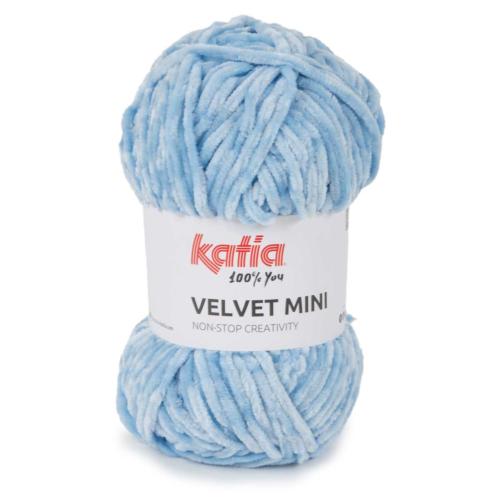 Laine Katia Velvet Mini Coloris CIEL 219