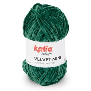 Laine Katia Velvet Mini Coloris VERT SAPIN 205