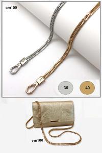 Mousqueton pour sacs Mini Luxe - 12 mm - lot de 2 (doré)
